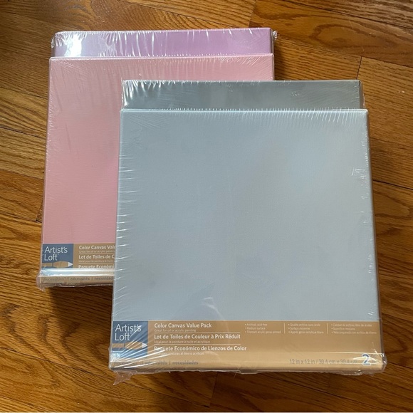 Artist’s Loft Color Canvas Value Pack - set of 2 - Plus Free Supplies - Picture 11 of 12